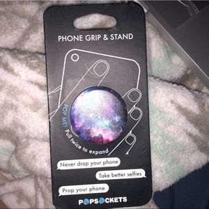 Galaxy pop socket